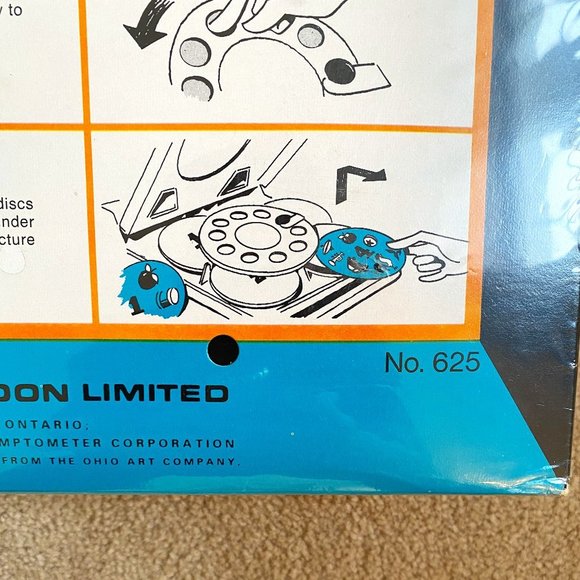 Vintage 1970 Dial To Learn Spelling Toy game by Ohio Art - Picture 4 of 7